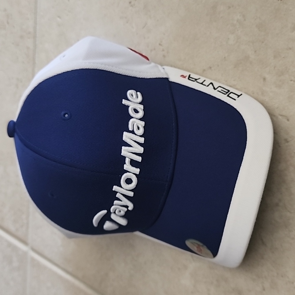 TaylorMade Golf Navy and White Men's Cap
